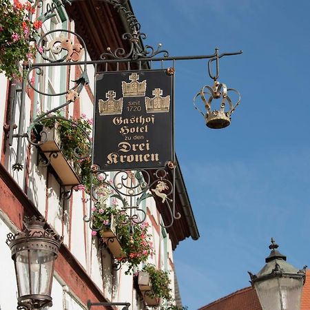 Hotel Zu Den Drei Kronen Seligenstadt Ngoại thất bức ảnh