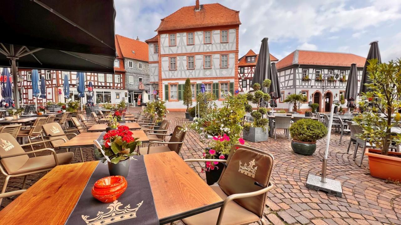 Hotel Zu Den Drei Kronen Seligenstadt Ngoại thất bức ảnh